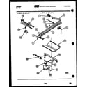 Tappan 32-1038-23-02 burner, manifold and gas control diagram