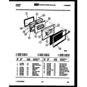 Tappan 76-8967-66-06 door parts diagram