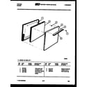 Tappan 32-1028-00-01 door parts diagram