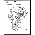 Tappan 30-6538-00-03 burner, manifold and gas control diagram