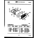 Tappan 30-2757-23-04 door parts diagram