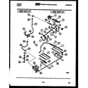 Tappan 30-2757-23-04 burner, manifold and gas control diagram