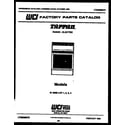 Tappan 31-3858-23-03 cover diagram
