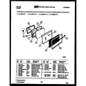 Tappan 31-3858-23-03 door parts diagram