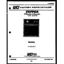 Tappan 11-1153-45-04 cover page diagram