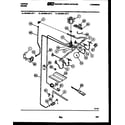 Tappan 30-3348-00-03 burner, manifold and gas control diagram