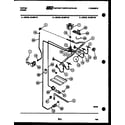 Tappan 32-2637-23-03 burner, manifold and gas control diagram