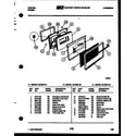 Tappan 32-2637-23-03 door parts diagram