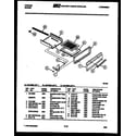 Tappan 30-7348-00-02 broiler drawer parts diagram