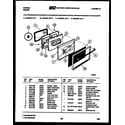 Tappan 30-3978-66-01 door parts diagram