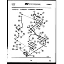 Tappan 30-3978-66-01 burner, manifold and gas control diagram
