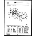 Tappan 31-3438-23-05 door parts diagram