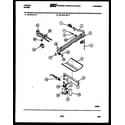 Tappan 32-1018-00-02 burner, manifold and gas control diagram