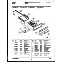 Tappan 32-1048-00-03 broiler drawer parts diagram