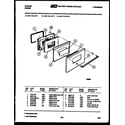 Tappan 32-1118-23-02 door parts diagram