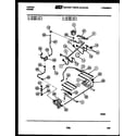 Tappan 30-7987-66-04 burner, manifold and gas control diagram