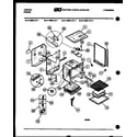 Tappan 31-7968-00-02 cabinet parts diagram