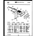 Tappan 32-2638-00-04 broiler drawer parts diagram