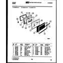 Tappan 30-2518-23-01 door parts diagram