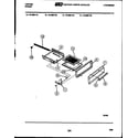 Tappan 76-8667-23-01 broiler drawer parts diagram