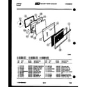 Tappan 30-2238-23-02 door parts diagram