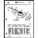 Tappan 30-6238-66-05 broiler drawer parts diagram
