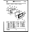 Tappan 30-3658-23-04 door parts diagram