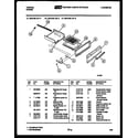 Tappan 30-2138-00-04 broiler drawer parts diagram