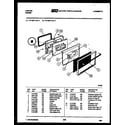 Tappan 73-7857-00-05 lower door parts diagram