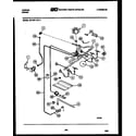 Tappan 30-7347-23-03 burner, manifold and gas control diagram
