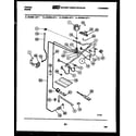 Tappan 32-2538-23-02 burner, manifold and gas control diagram