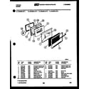 Tappan 32-2538-23-02 door parts diagram