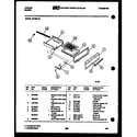 Tappan 30-2528-23-05 broiler drawer parts diagram