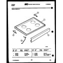 Tappan 31-2239-23-01 cooktop parts diagram
