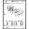 Tappan 31-2339-23-01 door parts diagram