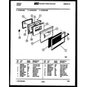 Tappan 30-3349-00-02 door parts diagram
