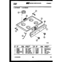 Tappan 32-1039-23-01 cooktop parts diagram