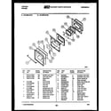 Tappan 30-4999-00-01 door parts diagram