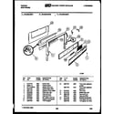Tappan 30-2249-23-01 backguard diagram