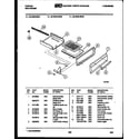 Tappan 30-2249-23-01 broiler drawer parts diagram