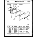 Tappan 32-1009-00-03 door parts diagram