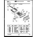 Tappan 32-1009-00-03 broiler drawer parts diagram