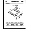 Tappan 30PPSKWDN0 cooktop parts diagram
