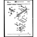 Tappan 30CPMCWBN1 burner parts diagram