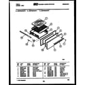 Tappan 30KPMAWAN3 broiler drawer parts diagram