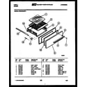 Tappan 37IGCDWAN5 broiler drawer parts diagram