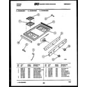 Tappan 30-3649-00-02 cooktop parts diagram
