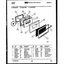 Tappan 30-3649-00-02 door parts diagram
