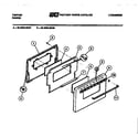 Tappan 36-3052-23-08 door parts diagram