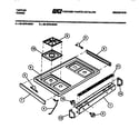 Tappan 30-4979-00-02 cooktop parts diagram